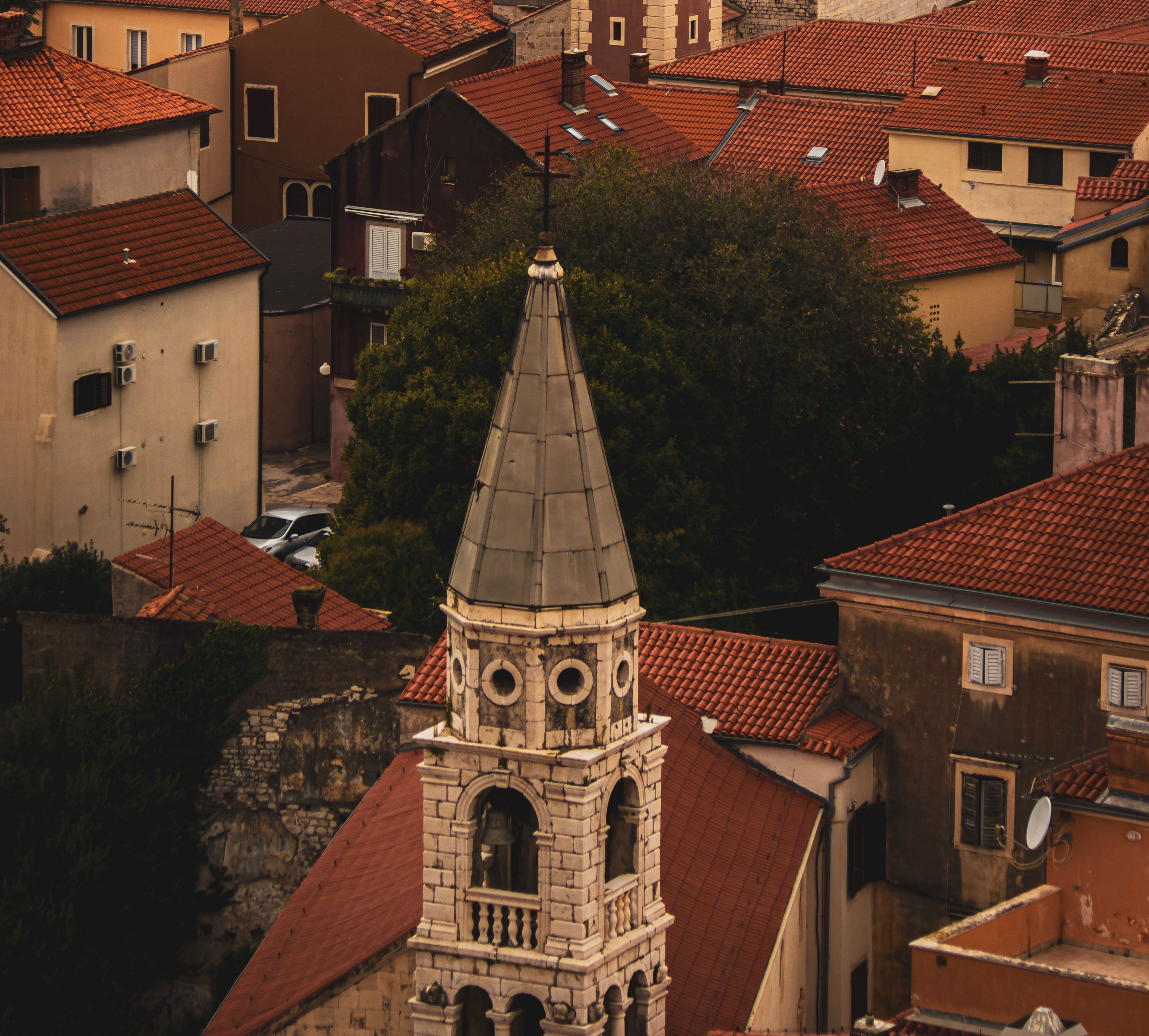 European city rooftops stretching to the horizon